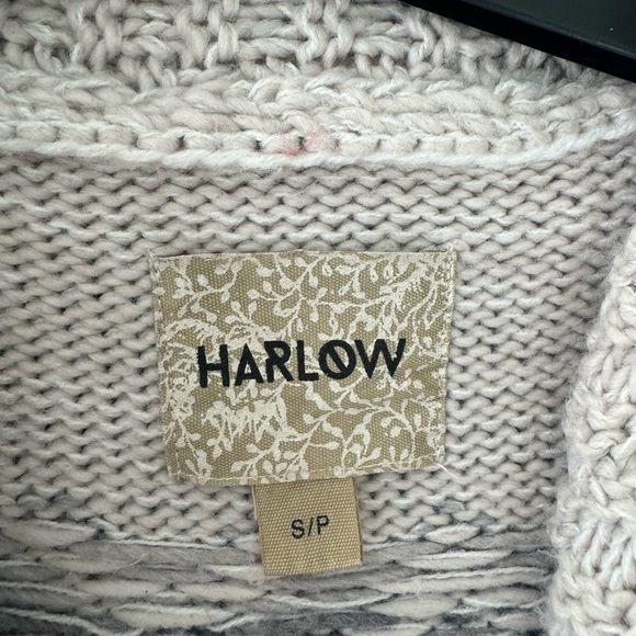 Very good used condition, Harlow shawl collar cardigan, size small - Picture 3 of 4